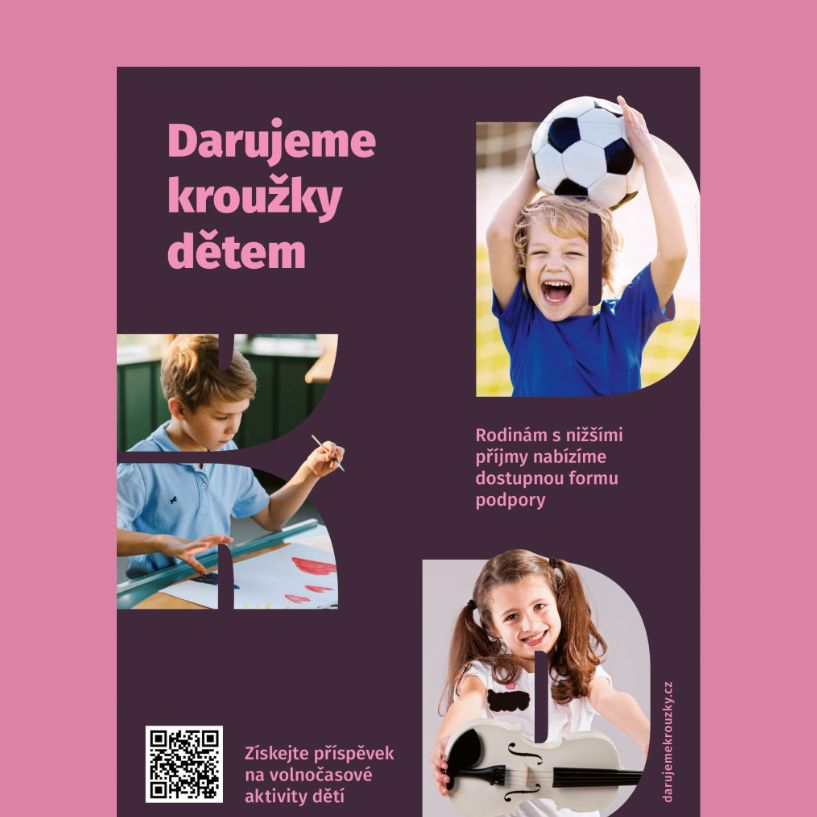 DARUJEME KROUŽKY DĚTEM 2025/2026