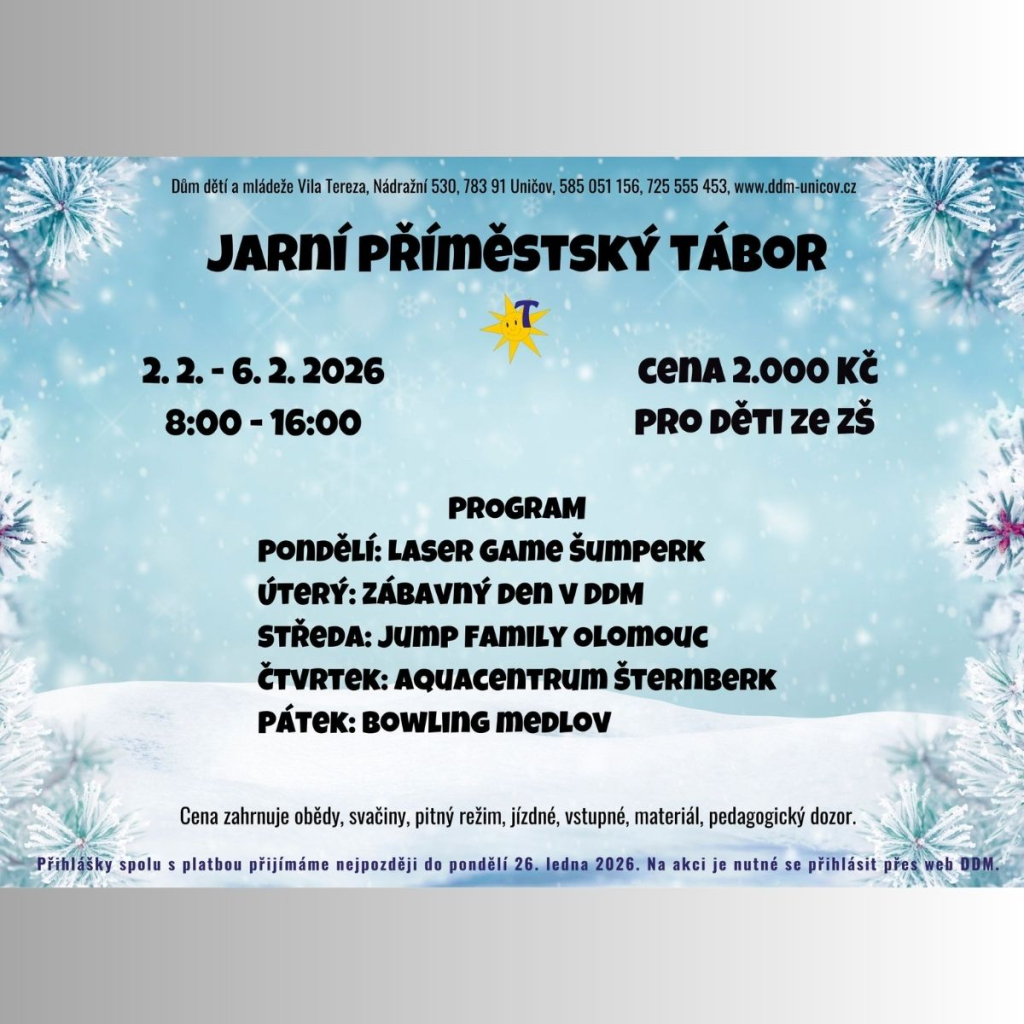 Jarní příměstský tábor