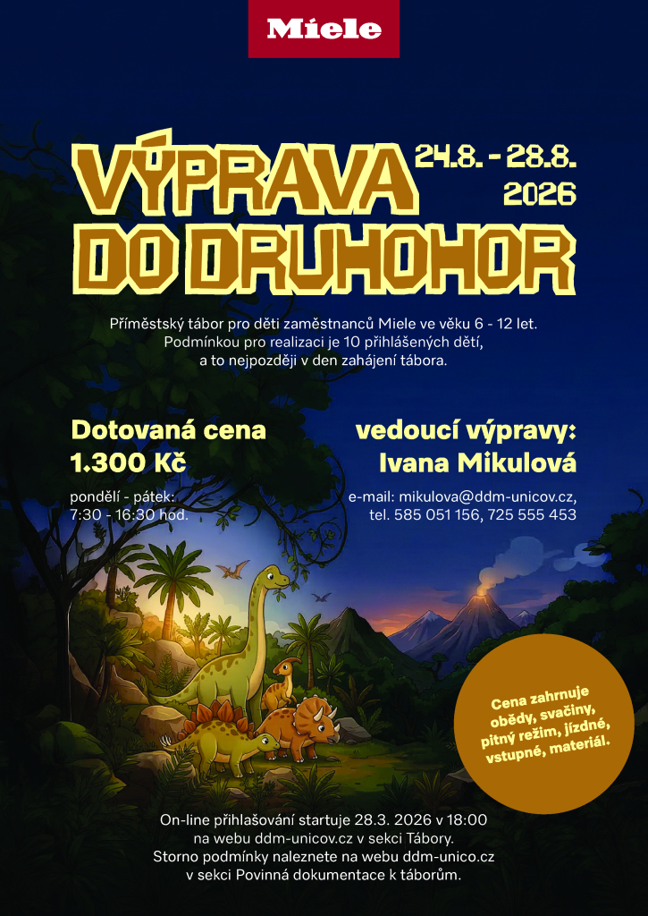 Výprava do druhohor MIELE