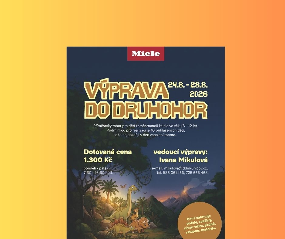 Výprava do druhohor MIELE