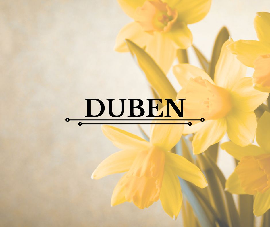 KALENDÁŘ AKCÍ NA DUBEN