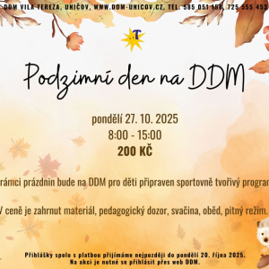 Podzimní den na DDM