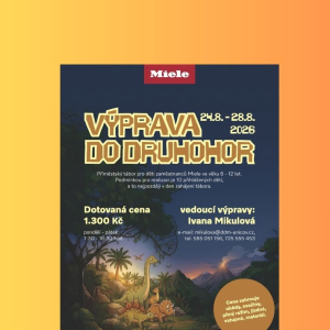 Výprava do druhohor MIELE