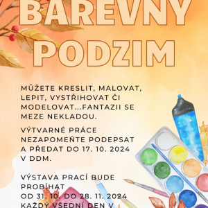 Výtvarná soutěž - BAREVNÝ PODZIM